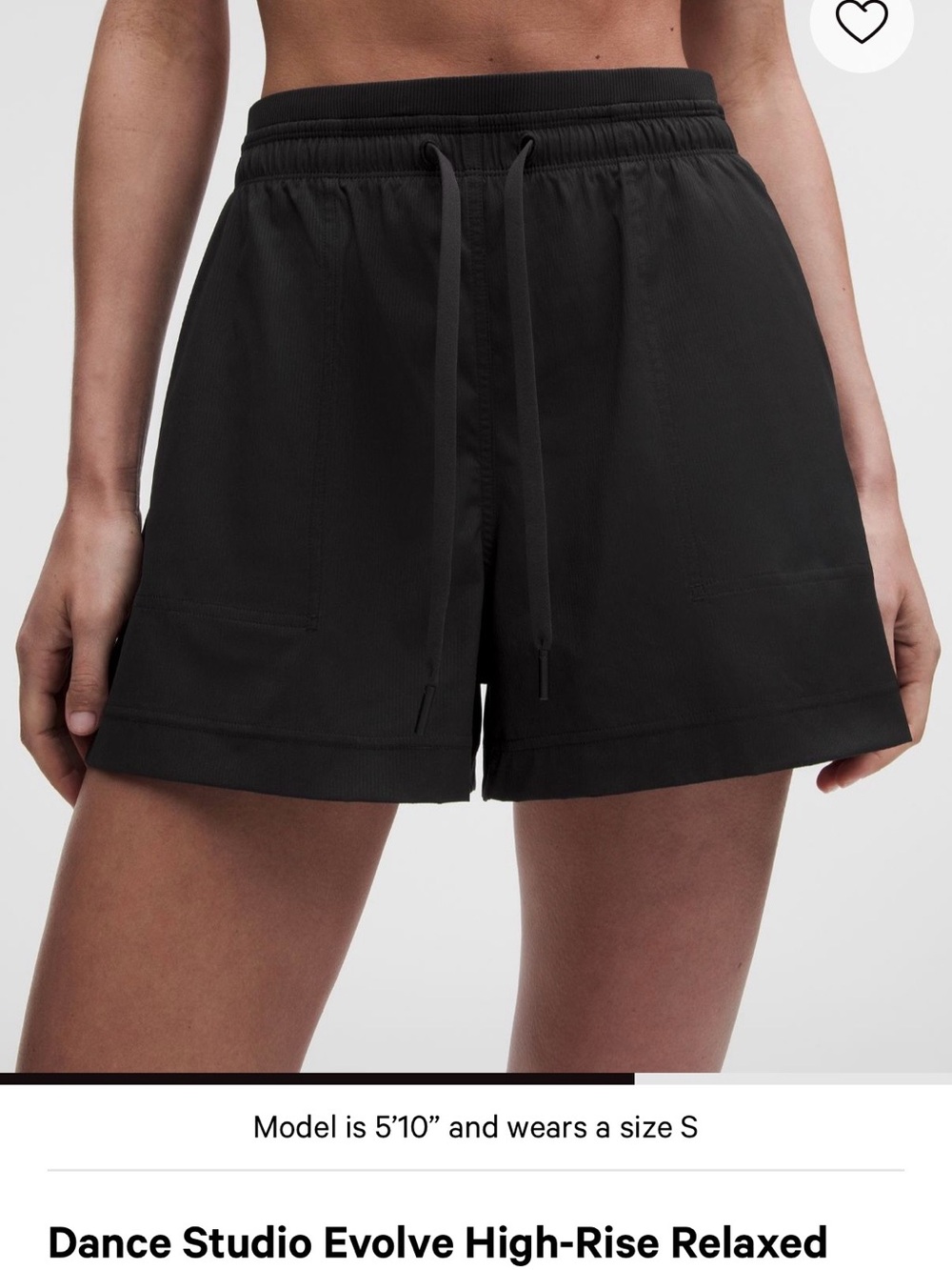 lululemon athletica Dance Studio Evolve High-Rise  Relaxed 3.5” Shorts
